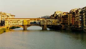 Ponte vecchio vanaf Piazzale Michelangelo